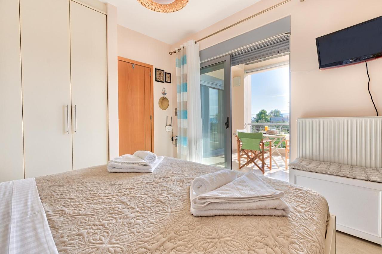 Elegant New Maisonette Near The Sea Aegina Exterior photo